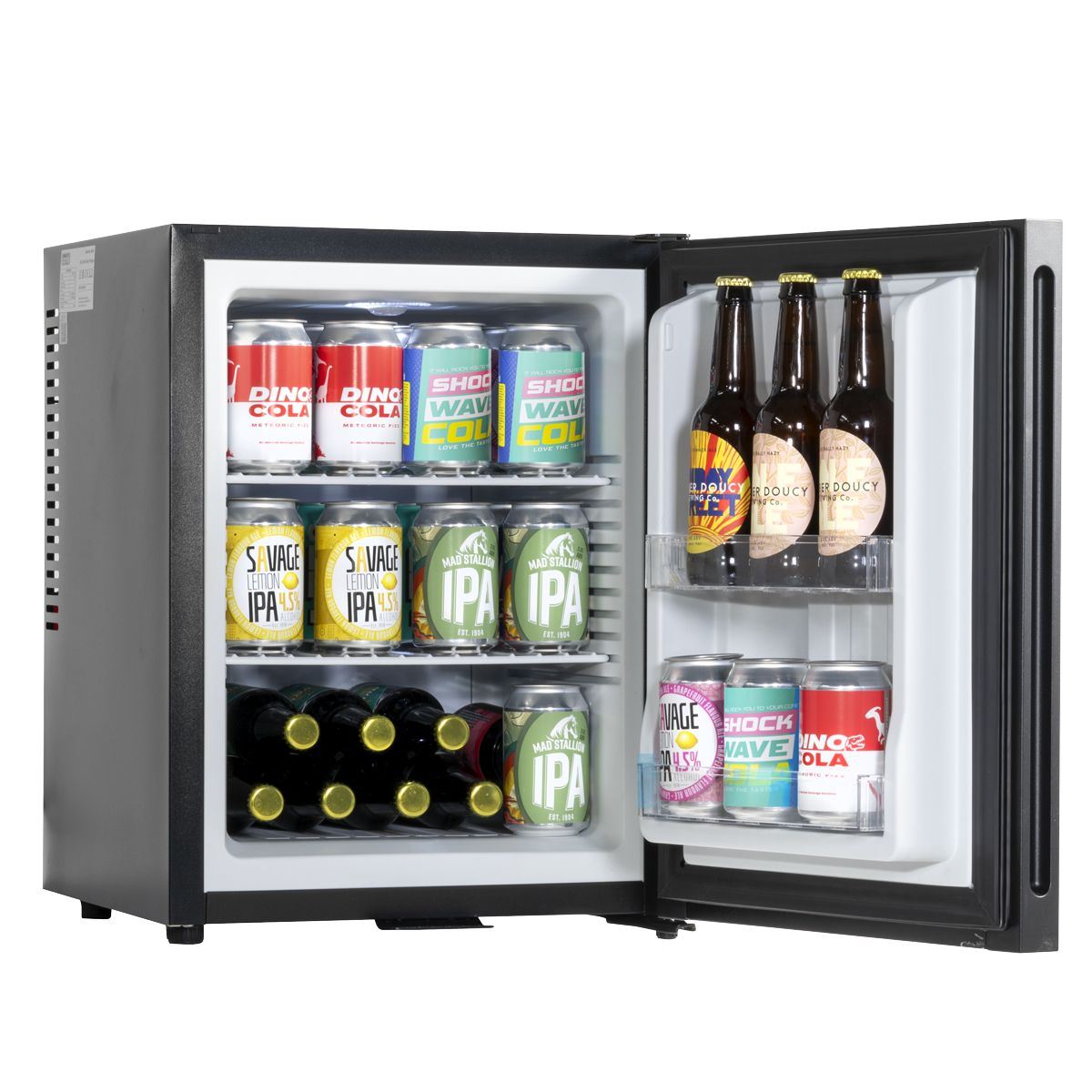 Sealey DH58 Baridi Ultra-Quiet Mini Drinks Fridge 35L Capacity 240V