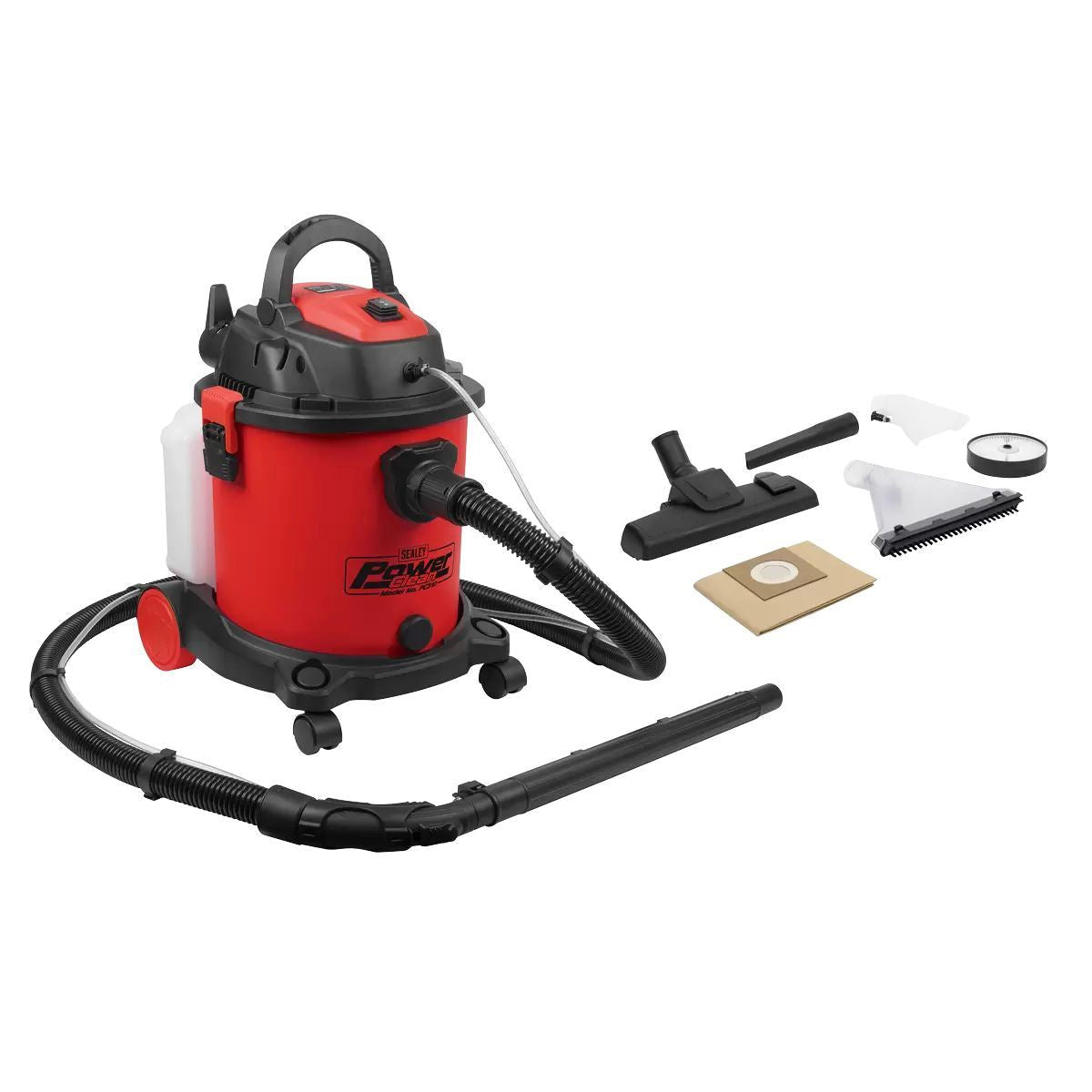 Sealey PC310 20L Valeting Machine Wet & Dry with Accessories 1400W/230V