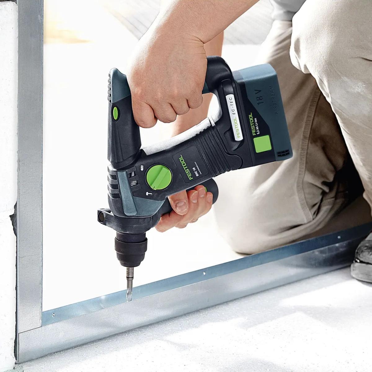 Festool BHC 18-Basic 18V Brushless SDS+ Hammer Drill Body Only In Systainer - 577230