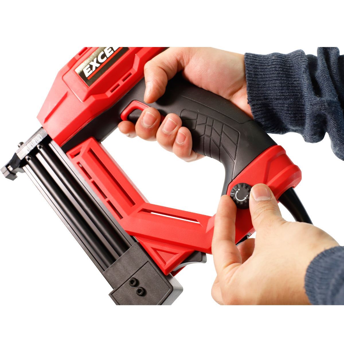 Excel 2-in-1 Electric Stapler Nailer Gun 18G Heavy Duty 240V