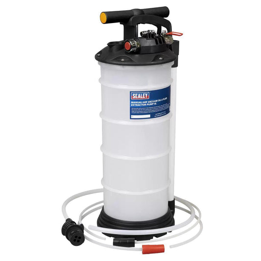 Sealey TP6900 4L Manual/Air Vacuum Oil & Fluid Extractor Pump
