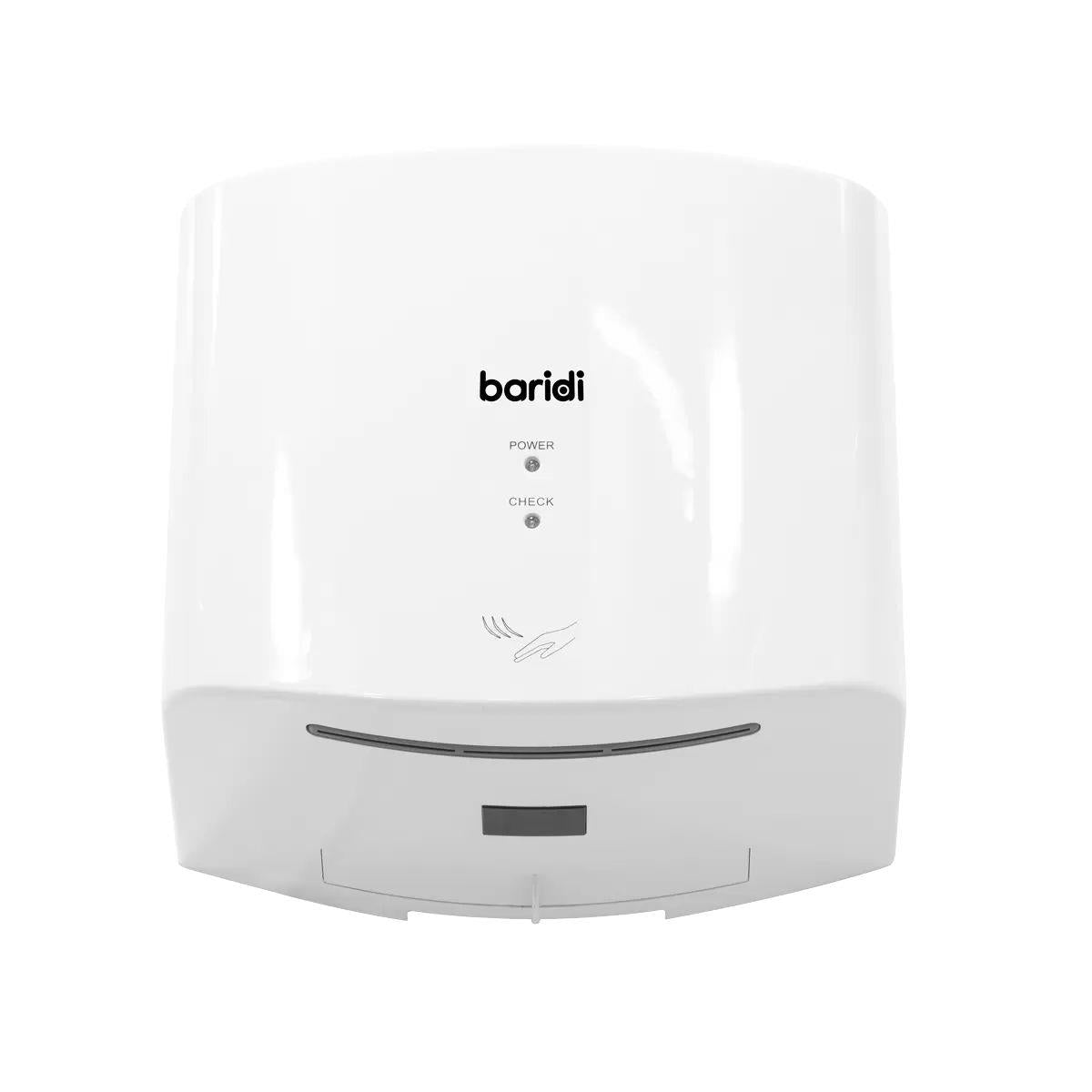 Sealey DH378 Baridi High Speed Hand Dryer with Auto Sensor 1400-1650W/230V White