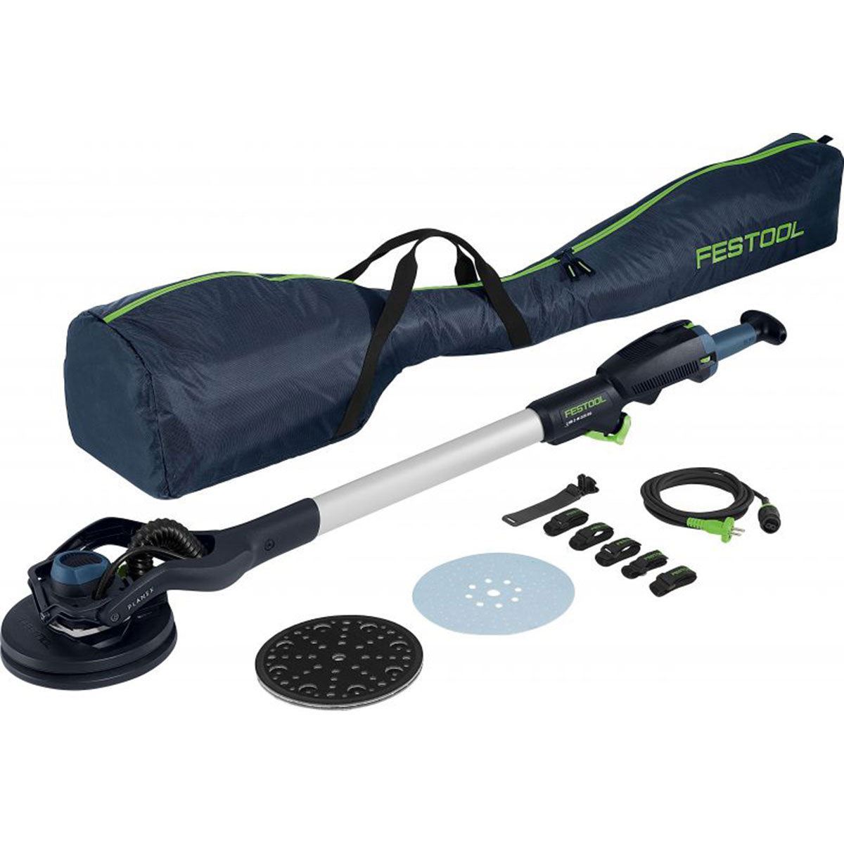 Festool PLANEX LHS 2-M 225 EQ 230V GB Brushless Long-Reach Sander With Carrying Bag - 577357 Item Condition Damaged Box