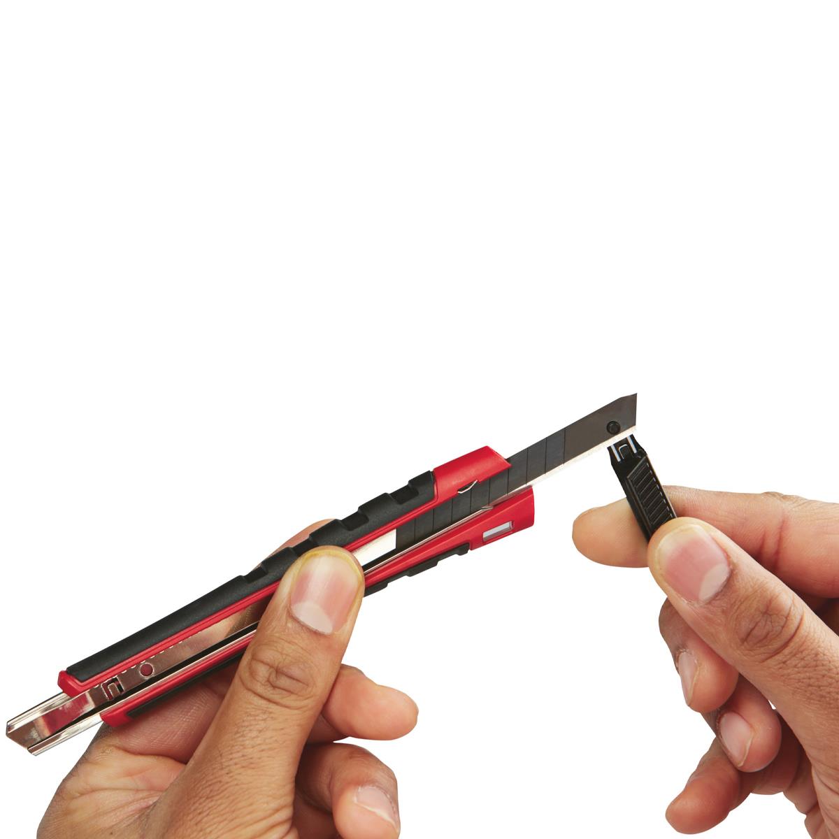 Milwaukee 9mm Snap Knife Replacement Blades Pack of 10 4932480106