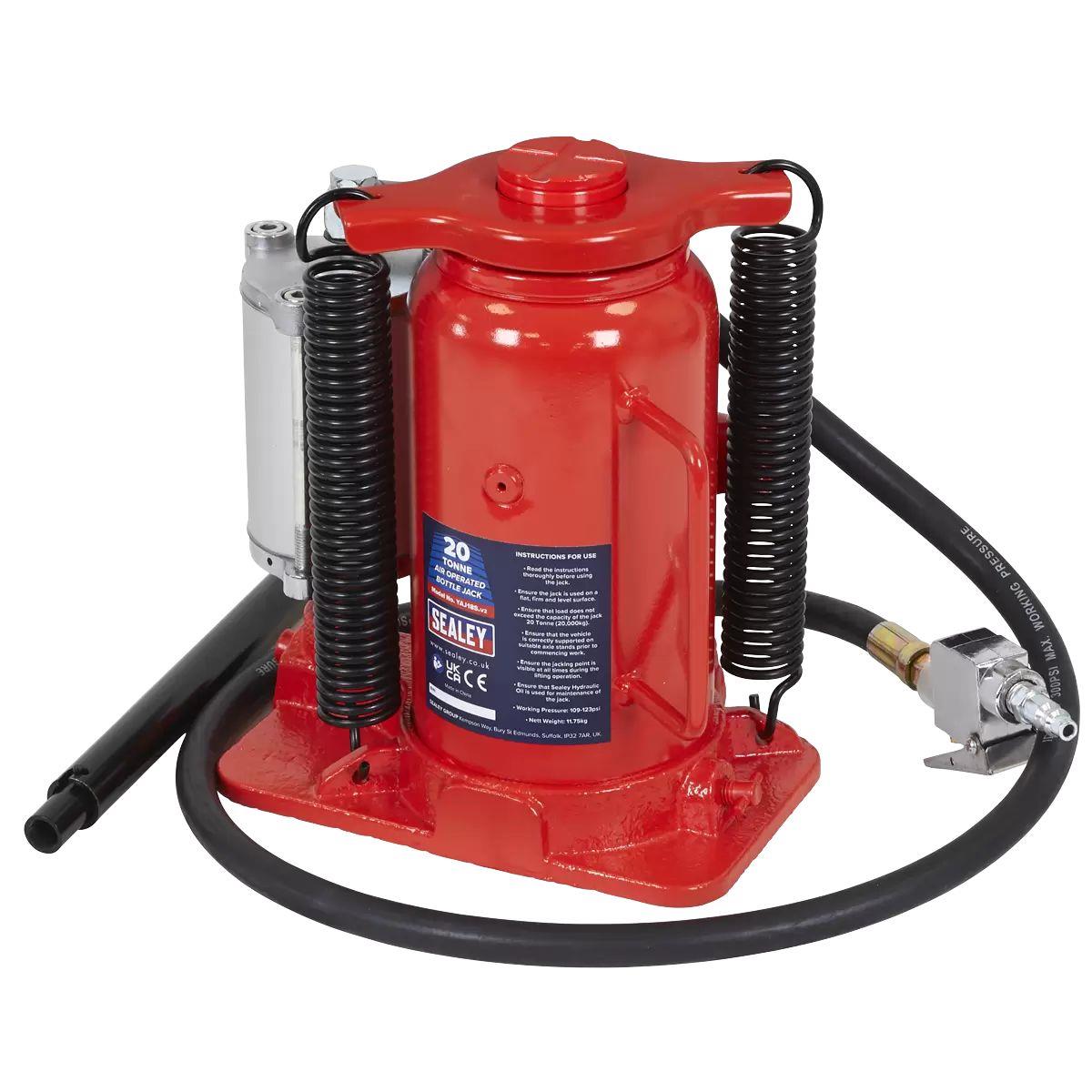 Sealey YAJ18S Air Operated Bottle Jack 18 tonne