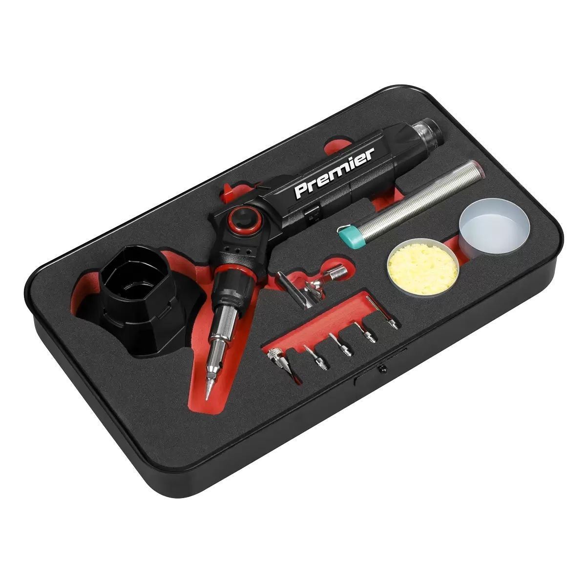 Sealey AK2971 Butane Indexing Soldering Iron Kit 3-in-1