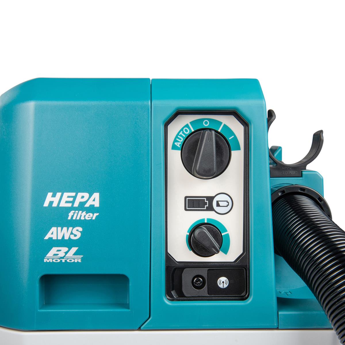 Makita VC013GLZ03 40V Max XGT Brushless Vacuum Cleaner with 1 x 5.0Ah Battery & Charger