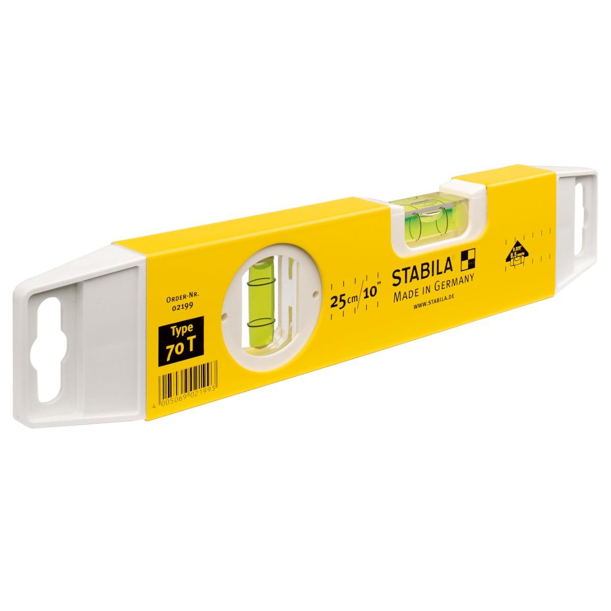 Stabila 70T 25cm Torpedo Level 02199 Item Condition Box Opened Never Used