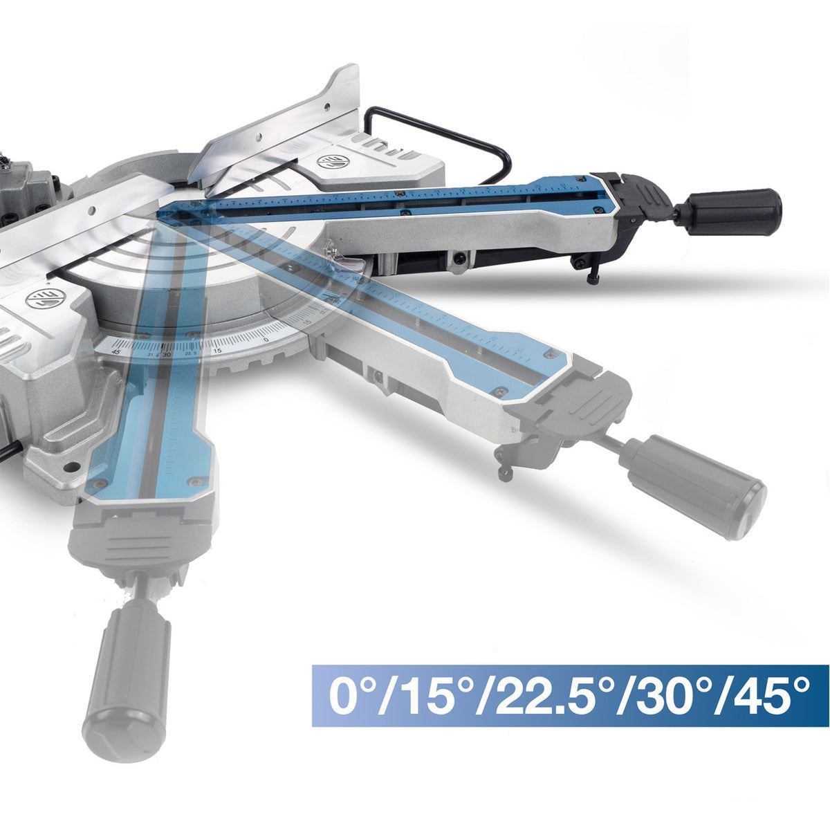 Hyundai HYMS2000E Electric Mitre Saw / Chop Saw with 255mm Blade 230V/2000W