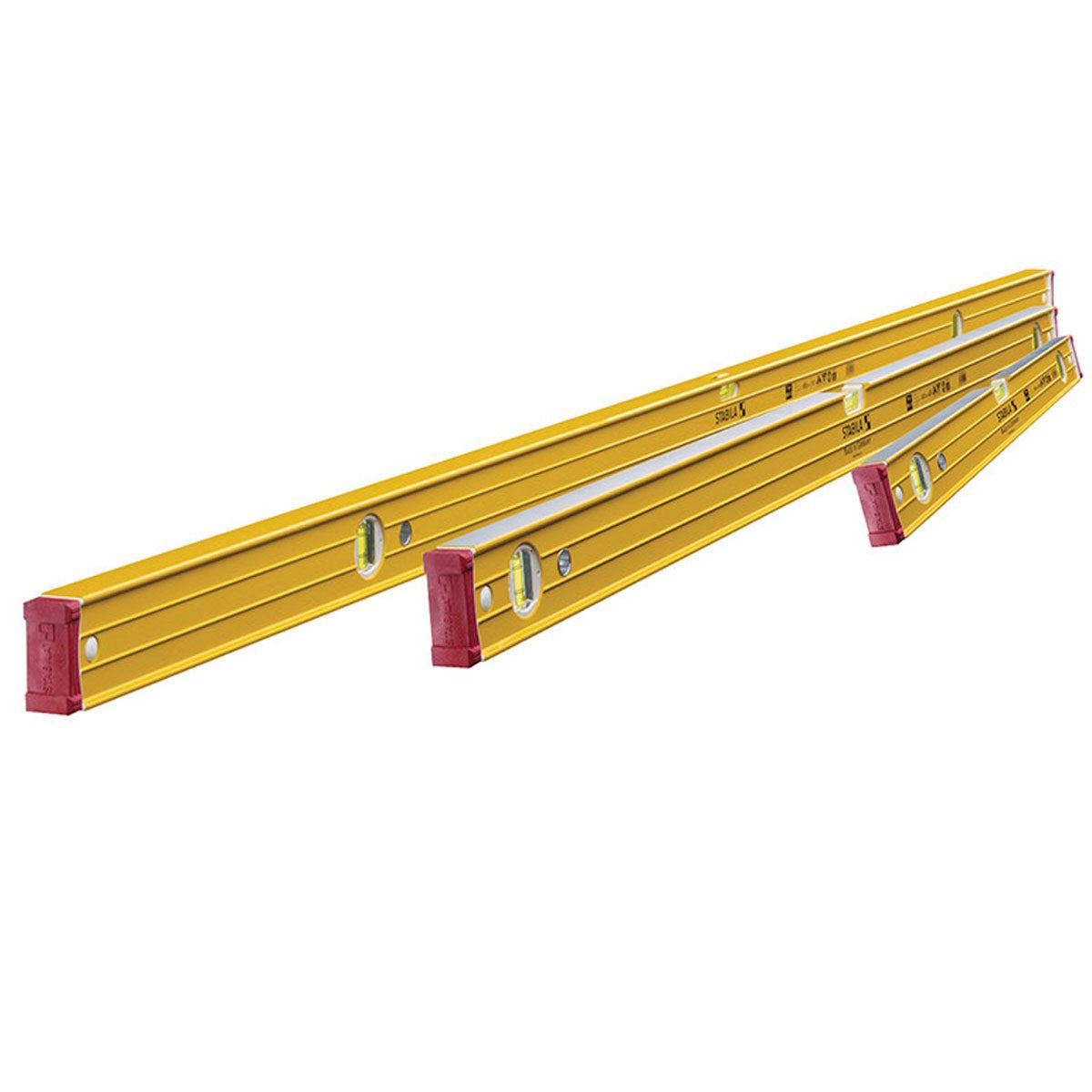 Stabila STB96-2-SPSET 96-2 Spirit Level 60cm, 120cm & 180cm - 17379