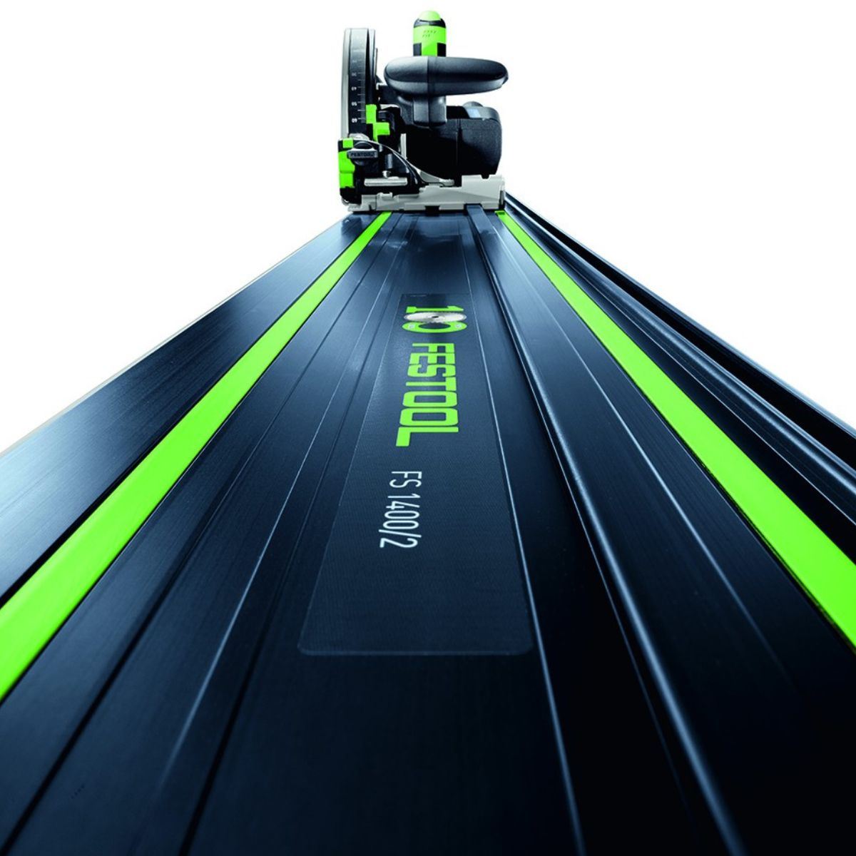 Festool FS 1400/2 BL 1400mm Guide Rail For Plunge Saw - 578246 With Guide Rail Bag, Connector & Clamp