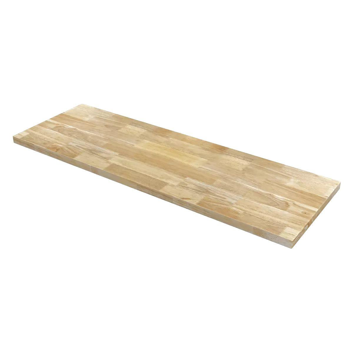 Sealey APMS30WB Superline PRO Black Edition Rubber Wood Worktop 1360 x 463 x 36mm
