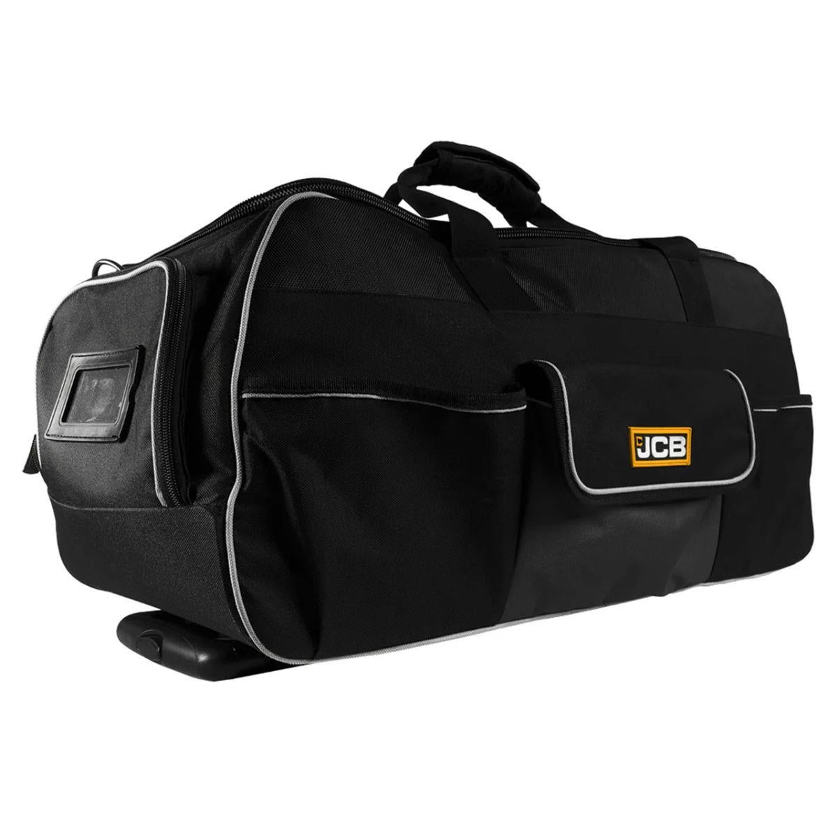 JCB 21-18BL3PK-2 18V Brushless Combi Drill, Impact Driver & Hammer Drill Kit With 2 x 2Ah Li-Ion Batteries, Charger & Kit Bag