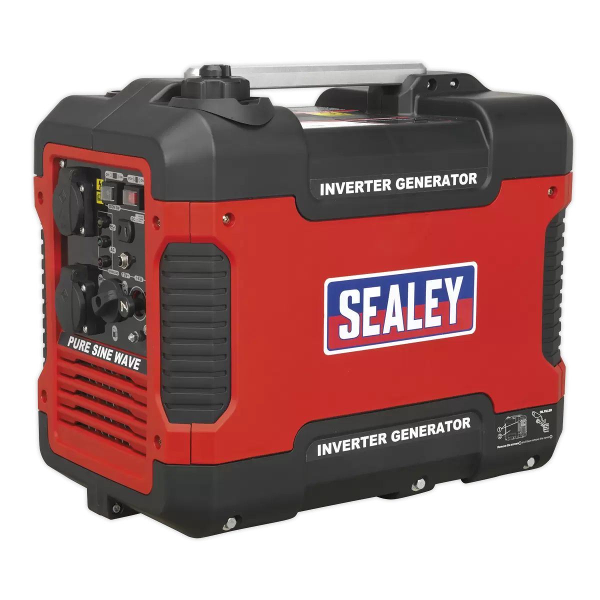 Sealey G2000I Inverter Generator 4-Stroke Engine 230V2000W