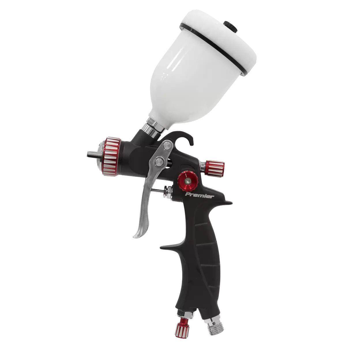 Sealey HVLP04 HVLP Gravity Feed Touch-Up Spray Gun 1mm Set-Up