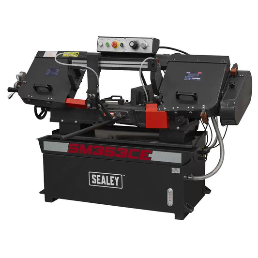 Sealey SM353CE Bandsaw 400mm Horizontal Hydraulic Arm 230V/1500W