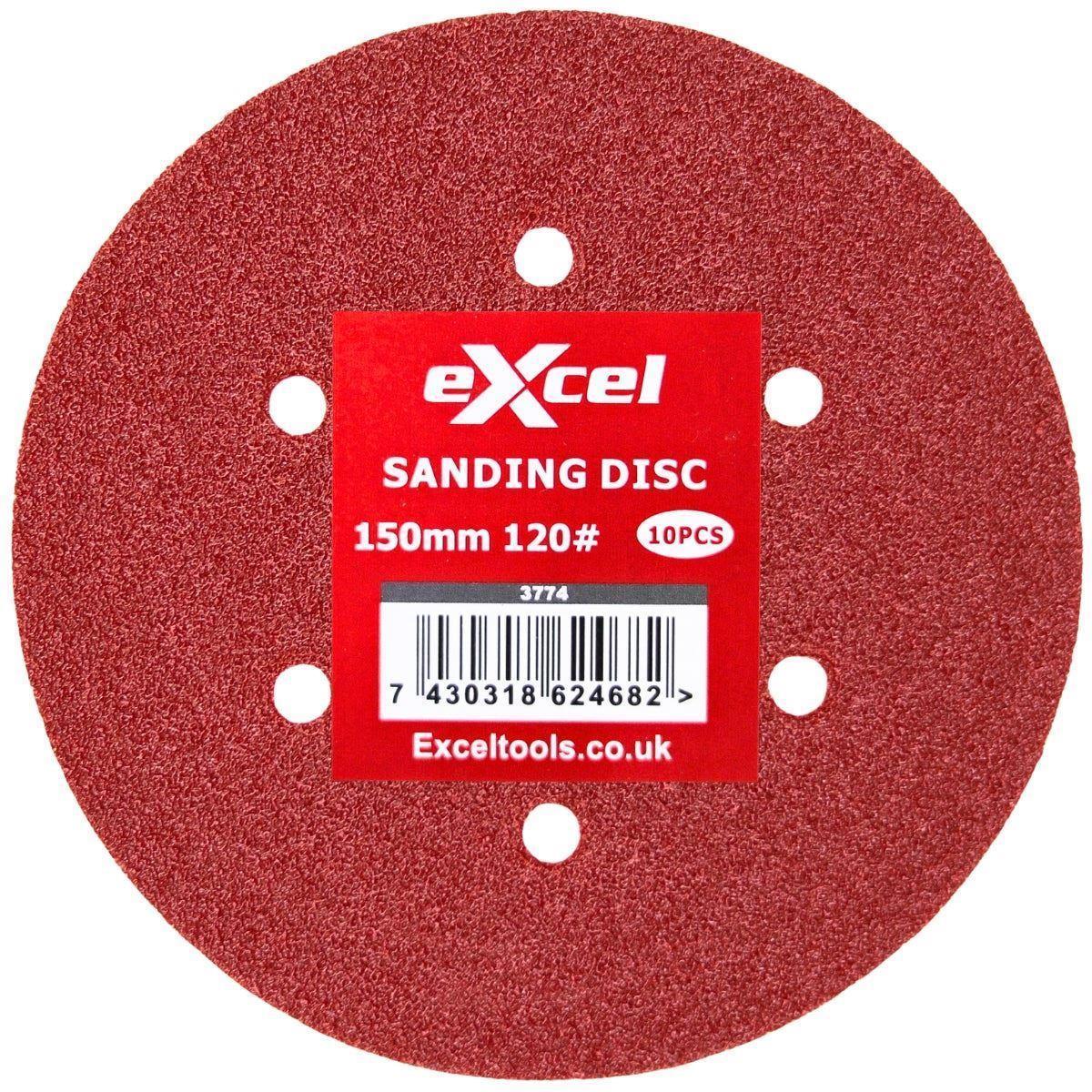 Makita BO002CGZ 40VMax XGT 150mm Brushless Random Orbit Sander with Sanding Disc 60G, 120G, 240G Pack of 30