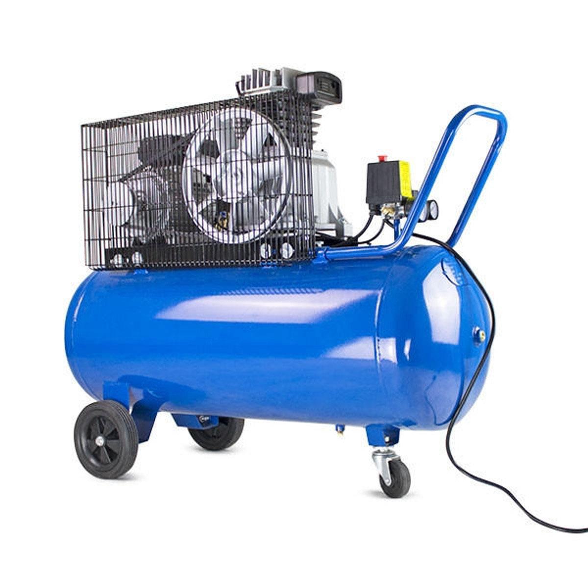 Hyundai HY3100P 100L Electric Air Compressor 14CFM 145psi Twin Cylinder Direct Drive 3hp/230V