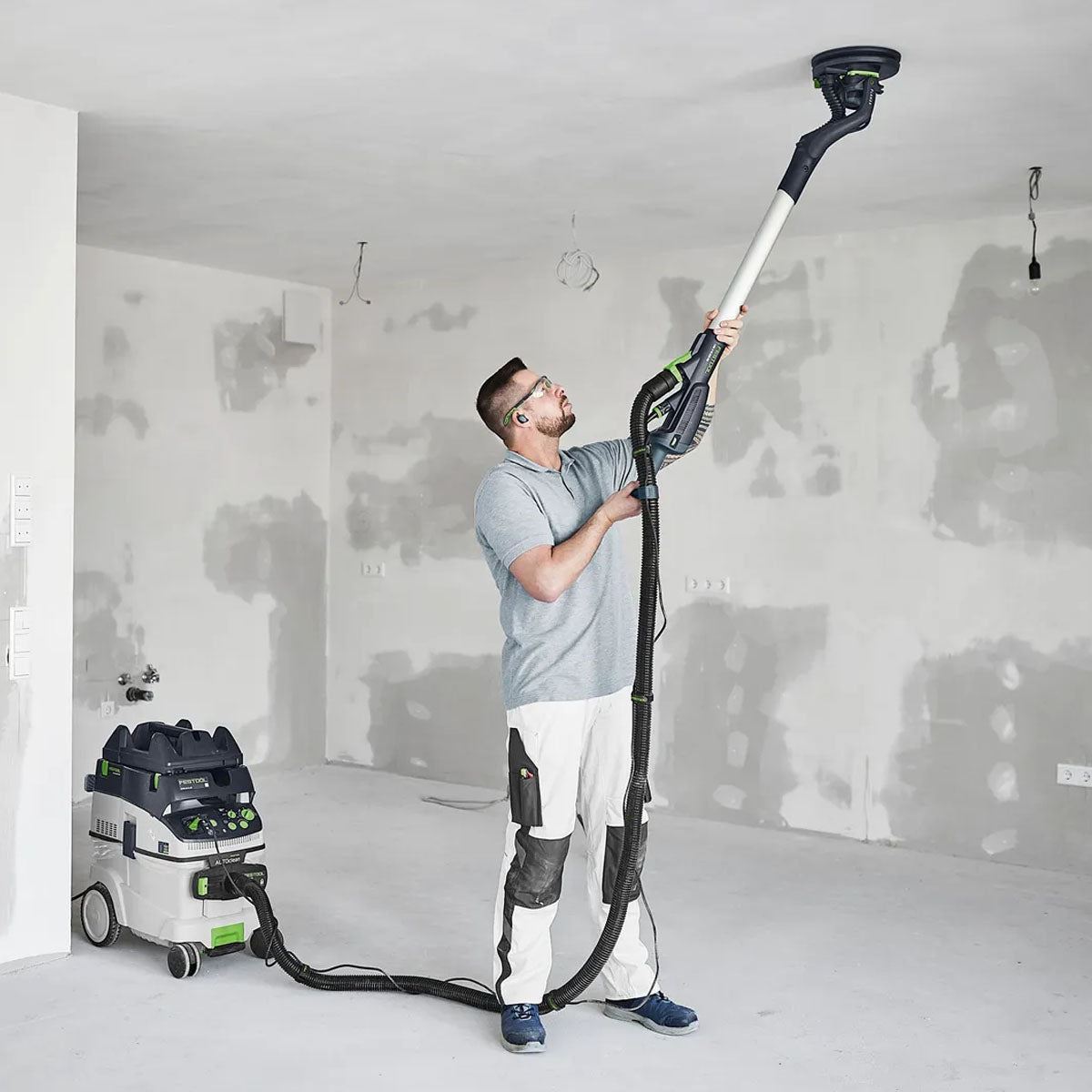 Festool PLANEX LHS 2-M 225 EQ 110V GB Brushless Long-Reach Sander With Carrying Bag - 577358