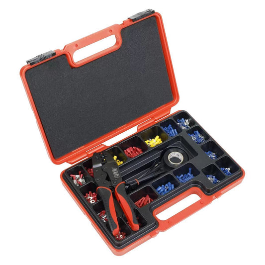 Sealey AK386 Ratchet Crimping Tool Kit 552 Piece