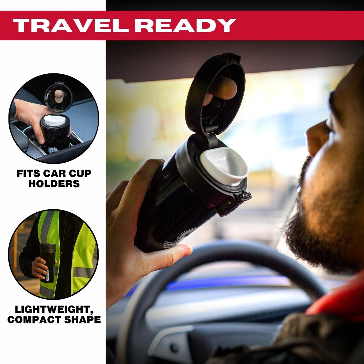 Tools4Trade Stainless Steel Thermal Coffee Mug (360ml)