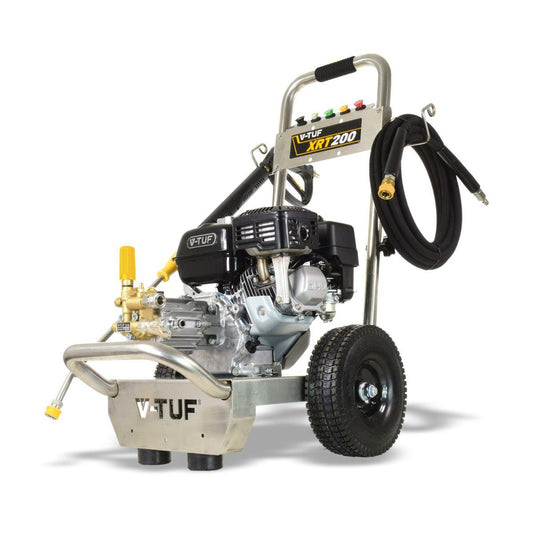 V-TUF TORRENT XRT200 6.5HP Petrol Pressure Washer with Honda Engine 2755psi, 190Bar, 12L/min Pump
