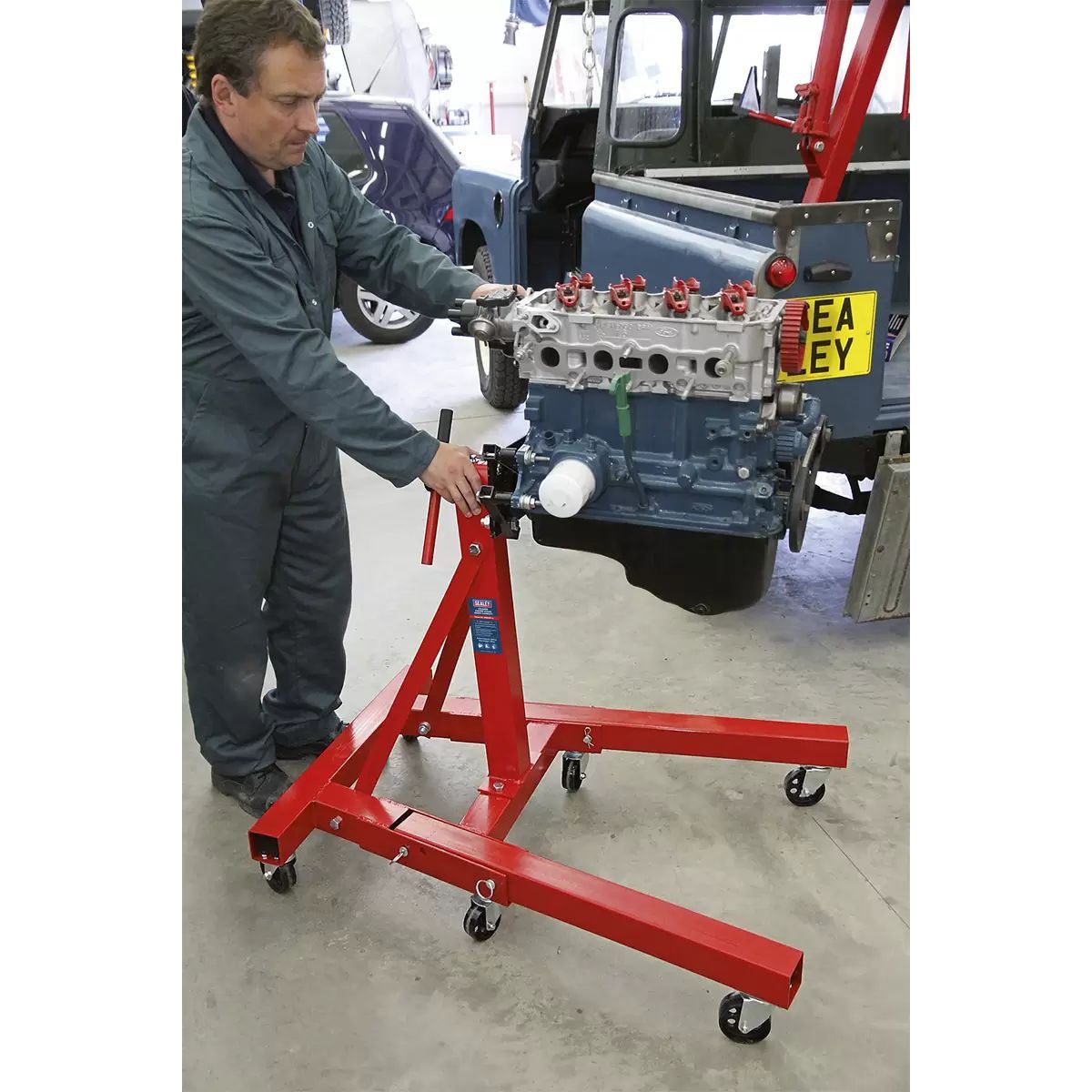 Sealey ES900F Folding Engine Stand 900kg