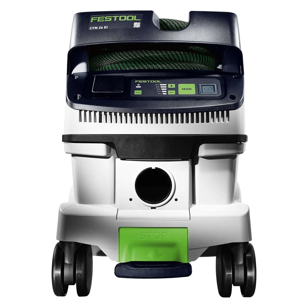 Festool CLEANTEC CTM 26 EI 230V GB M-Class 26L Wet and Dry Mobile Dust Extractor - 577920