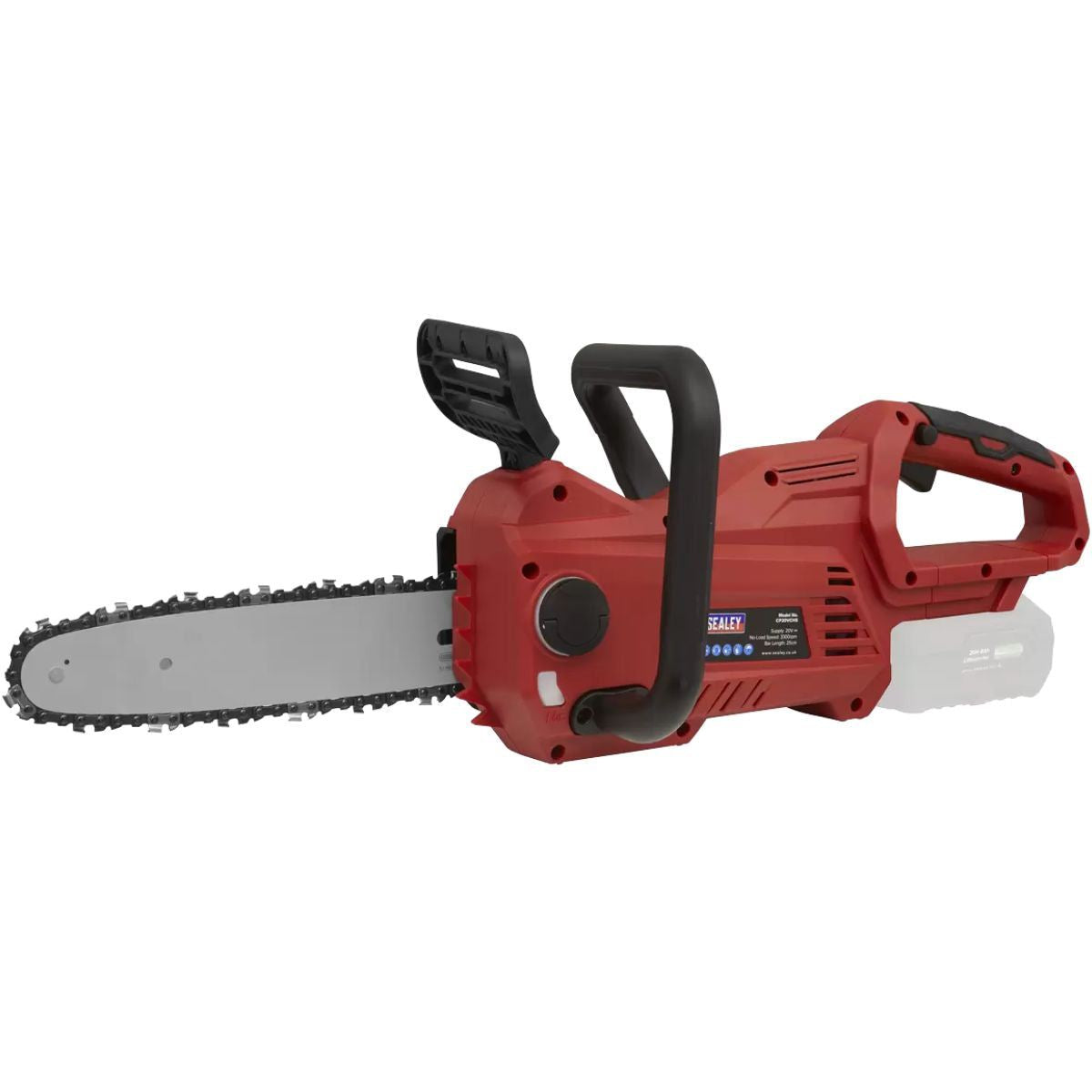 Sealey CP20VCHSKIT1 Cordless Chainsaw 25cm 20V Kit 4Ah