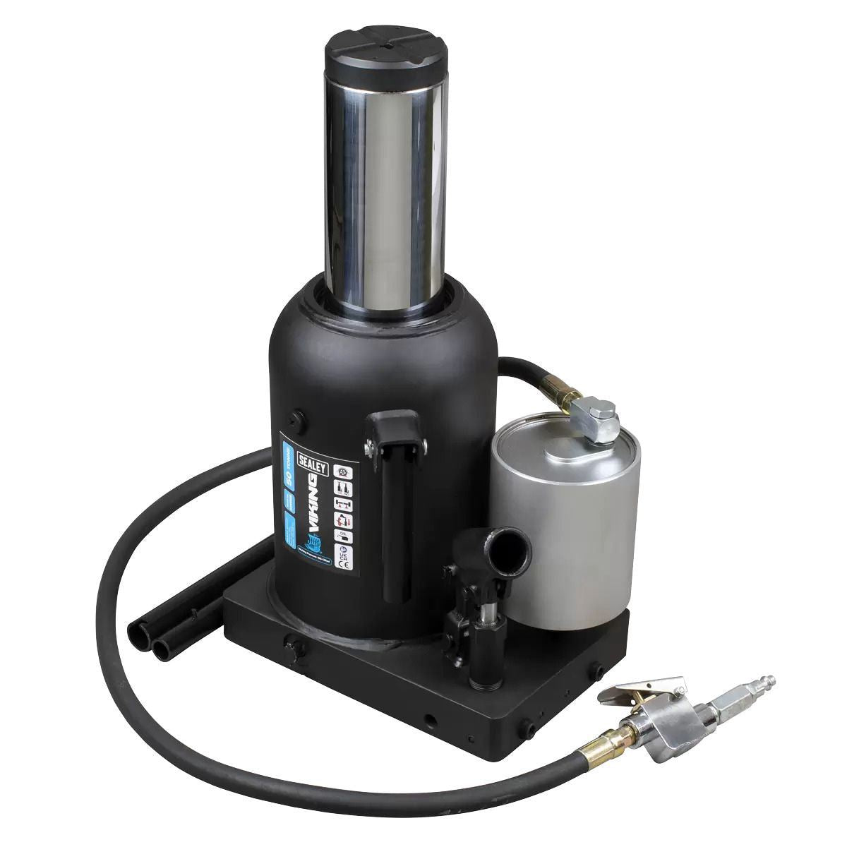 Sealey AM50S Viking 50 Tonne Manual/Air Hydraulic Bottle Jack Heavy Duty High Capacity Lifting