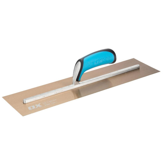 OX Tools P011018 Pro Stainless Steel Plasterers Trowel 127mm x 457mm