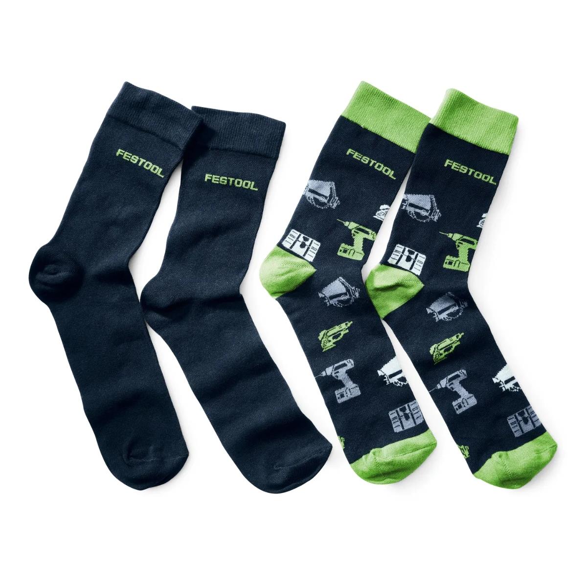 Festool SOCK-FT1-L Socks Twin Pack Large Size ( L ) - 577315