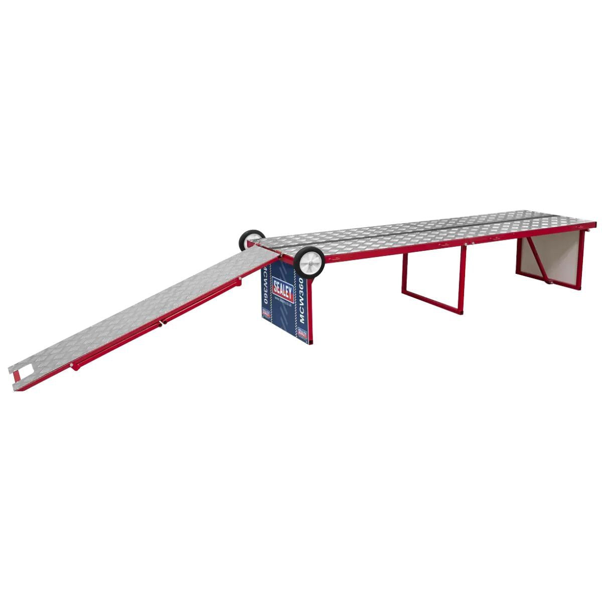 Sealey MCW360 Motorcycle Portable Folding Workbench/Pit Table 360Kg