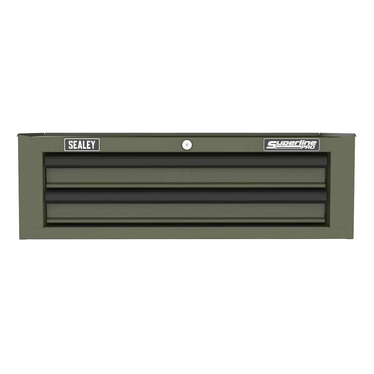 Sealey AP26029TK Superline PRO Mid-Box Tool Chest 2 Drawer Khaki