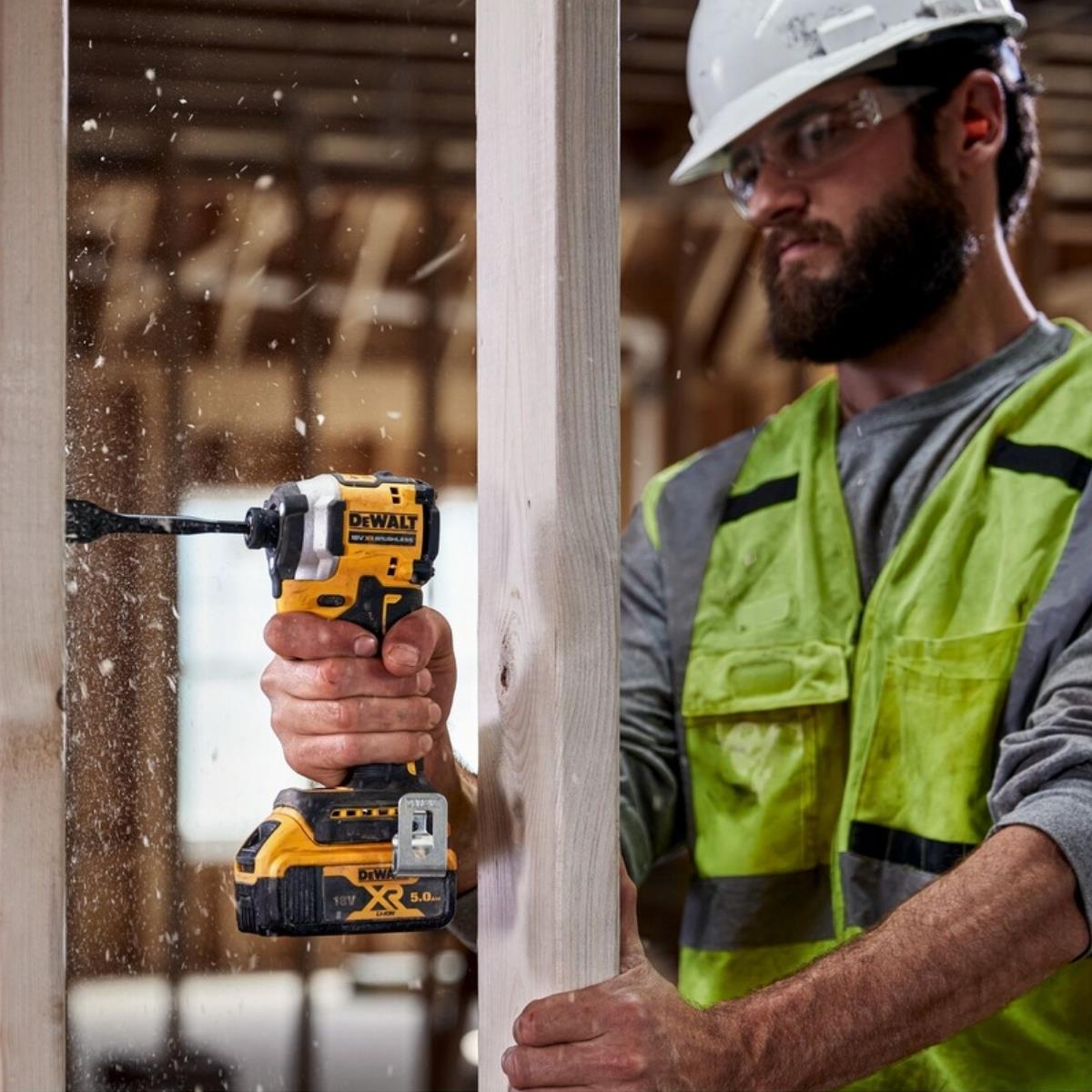 Dewalt DCF850N 18V XR Brushless Impact Driver With 1 x 4.0Ah Battery & Charger