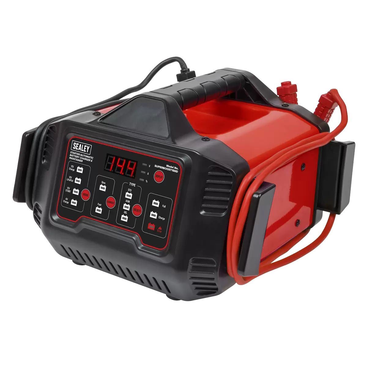 Sealey SUPERBOOST150D 6/12V Automatic Battery Charger & Maintainer 150A