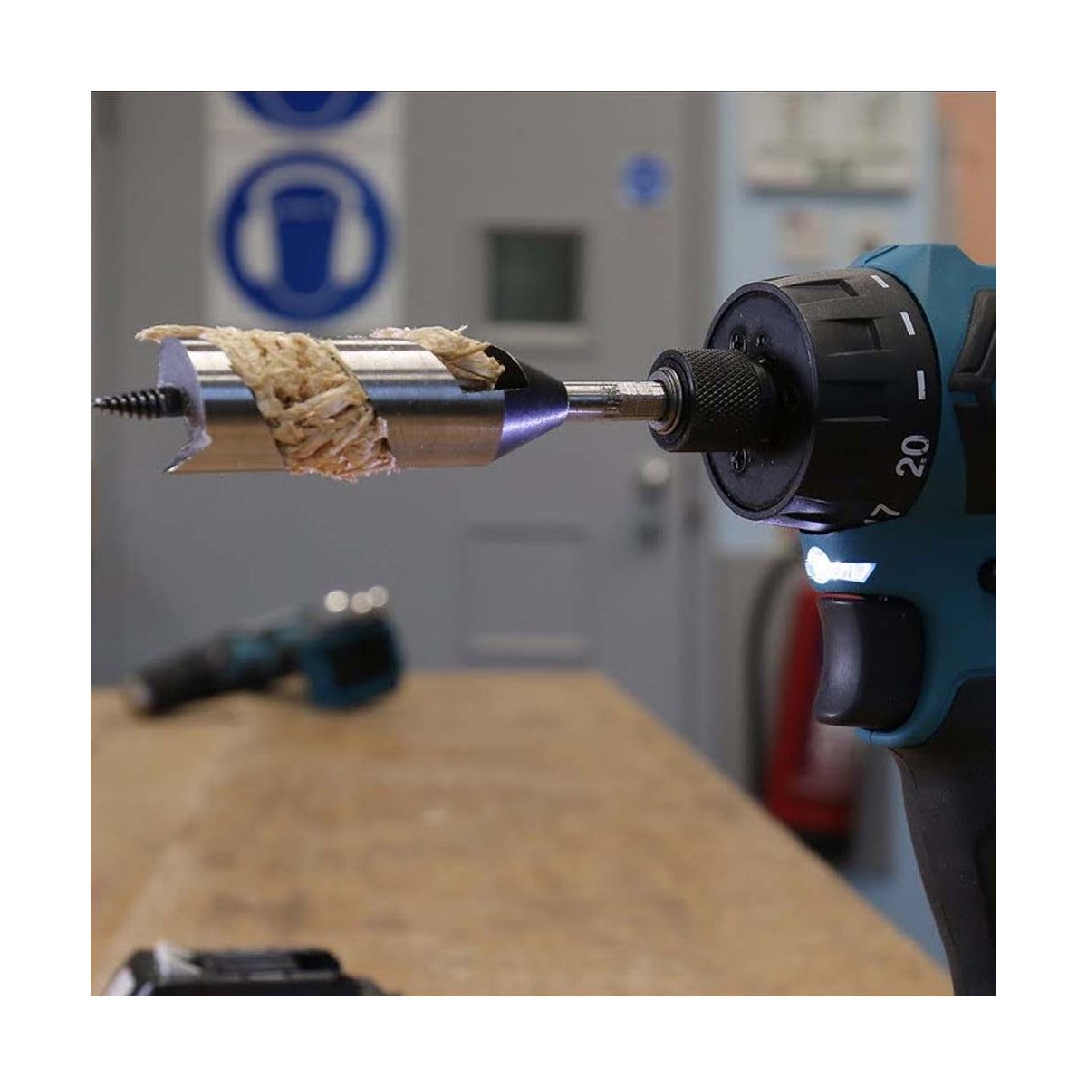 Makita DF032DSAJ 12V max CXT Drill Driver With 2 x 2.0Ah Batteries, Charger & Case