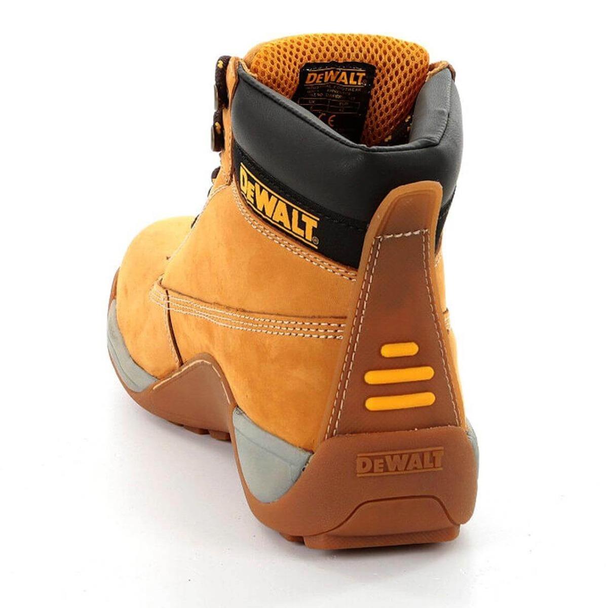 Dewalt Apprentice Nubuck Hiker Safety Boots Honey - Size 7