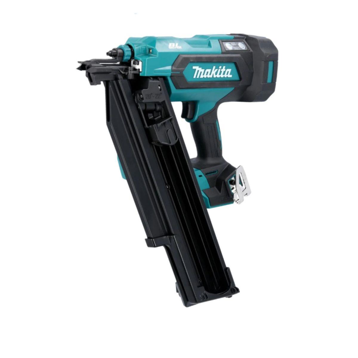 Makita DBN901RTE 18V LXT Cordless Framing Nailer With 2 x 5.0Ah Batteries, Charger & Case
