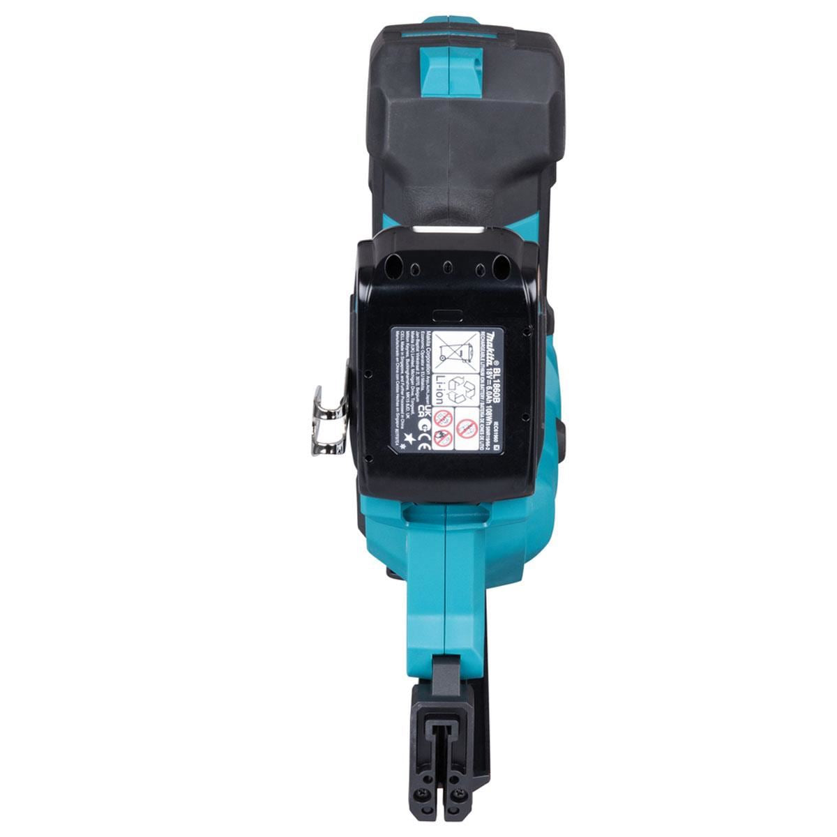 Makita DBN601RTJ 18V LXT 16G Brushless Finishing Nailer With 2 x 5.0Ah Battery, Charger & Case