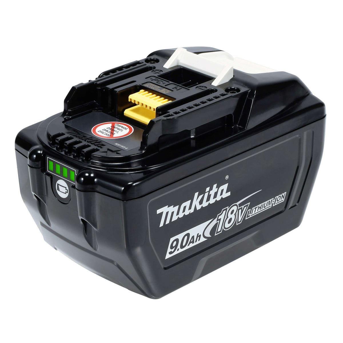 Makita DC18SF 14.4V - 18V Multi Four Port Battery Charger 240V with 4 x 9.0Ah Battery