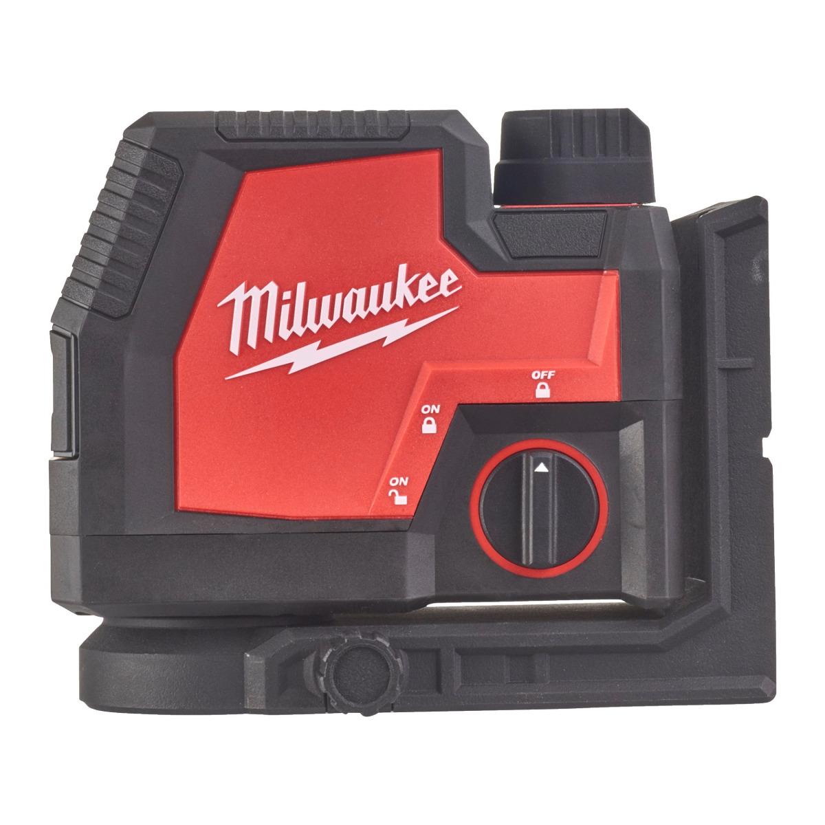 Milwaukee L4CLL-301C 4V REDLITHIUM USB Rechargeable Green Cross Line Laser 4933478243