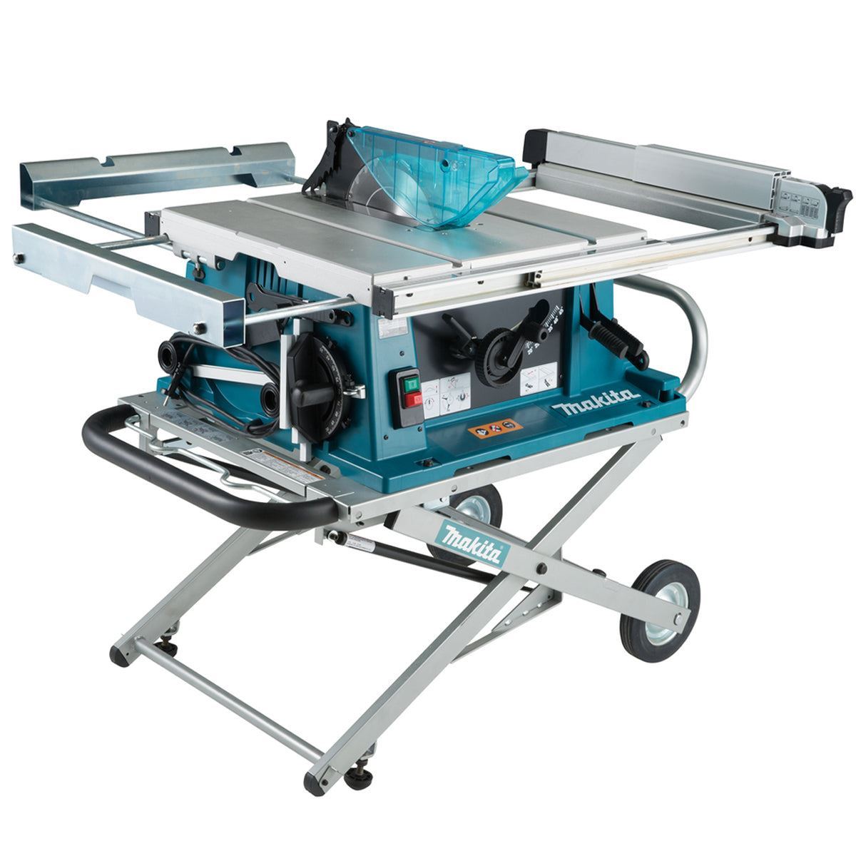 Makita 2704NX1/1 260mm Table Saw 110V With Portable Folding Stand 194093-8 Item Condition Damaged Box