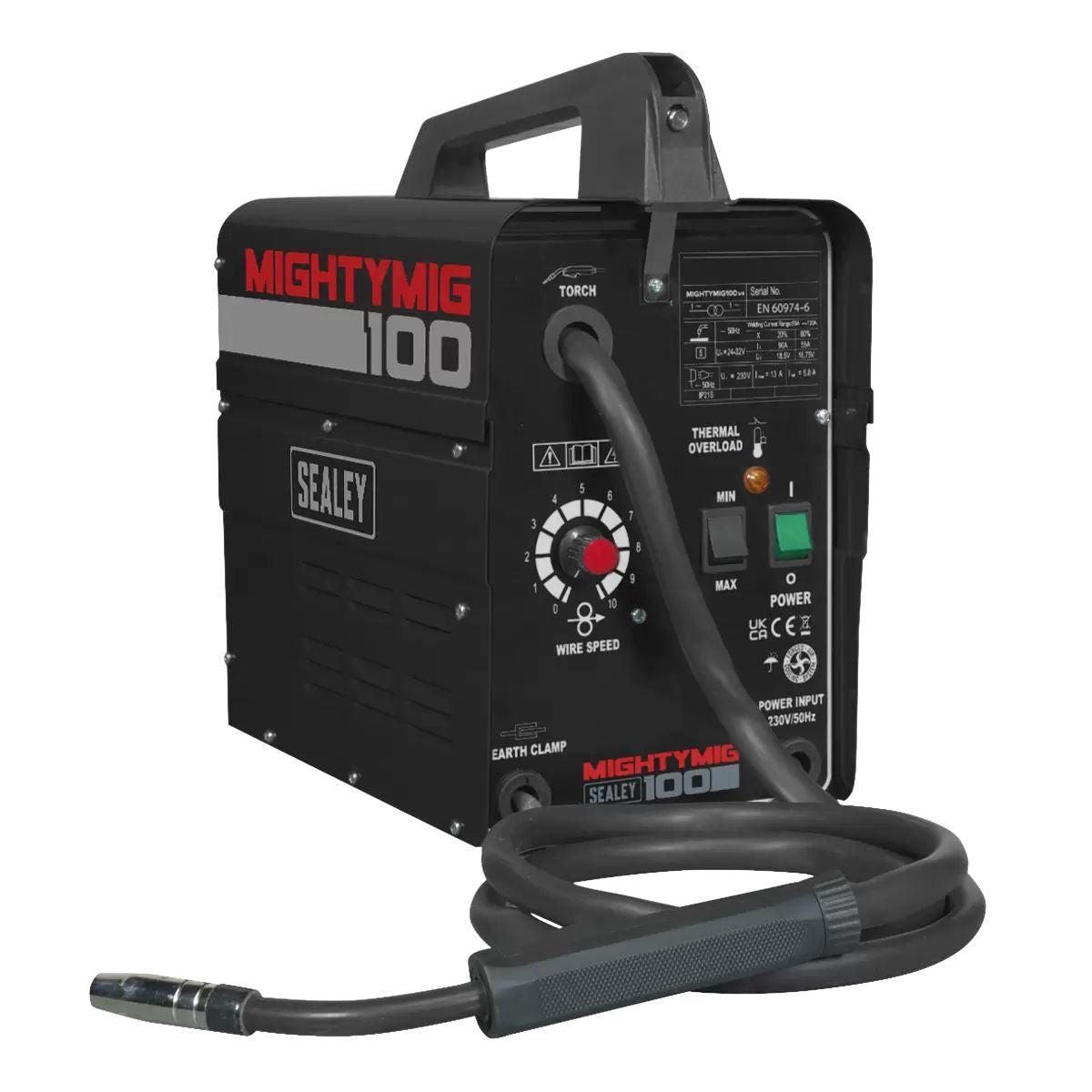 Sealey MIGHTYMIG100 Gasless MIG Welder 100A/230V