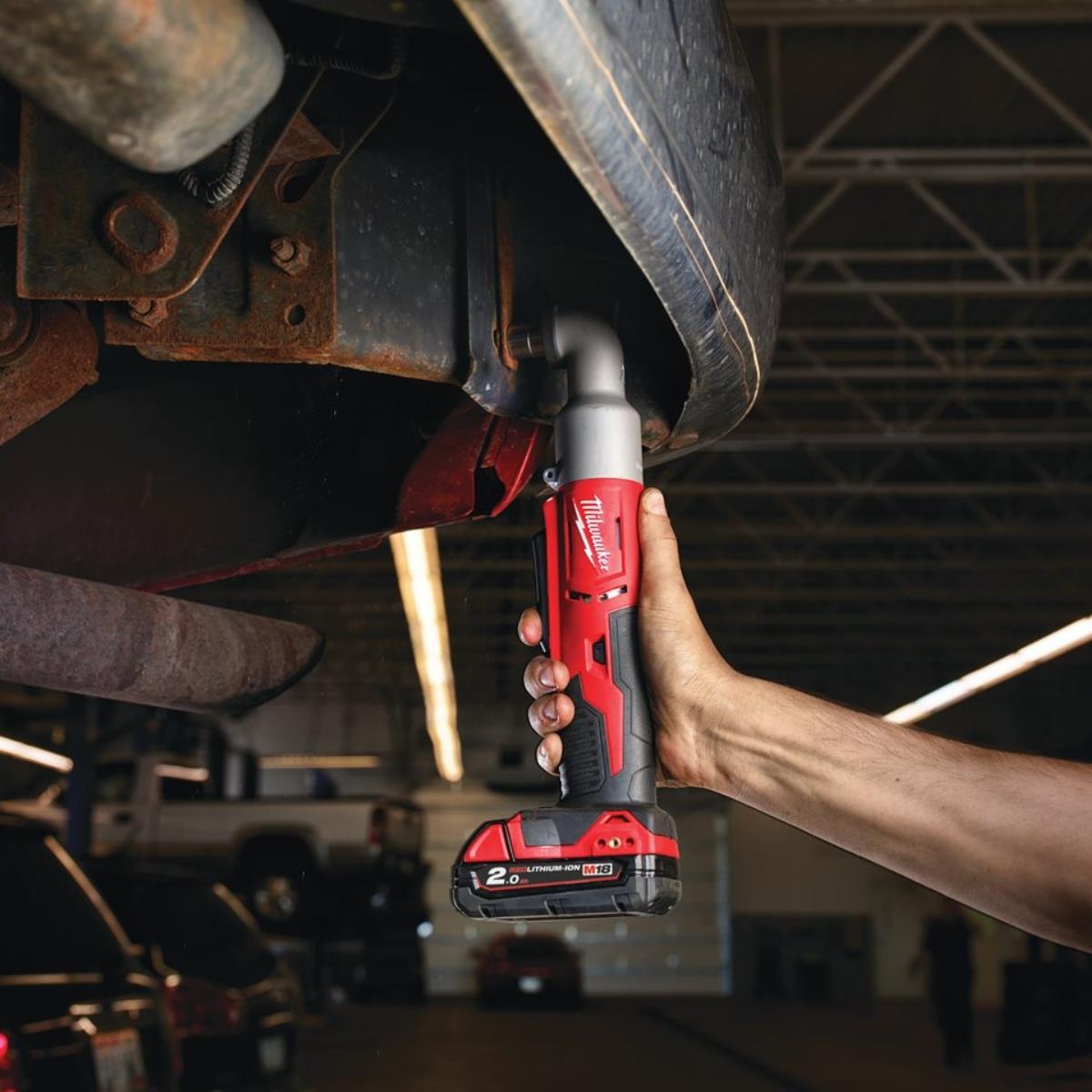 Milwaukee M18BRAIW-0 18V Right Angle Impact Wrench With 1 x 5.0Ah Battery & Charger