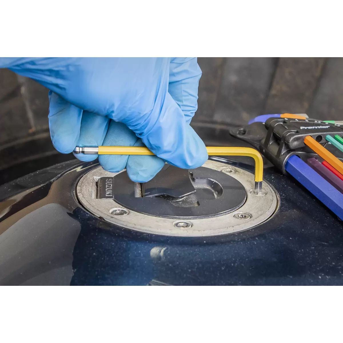 Sealey AK7190DB Ball-End Hex Key Set 9pc Long Metric Display Box of 10