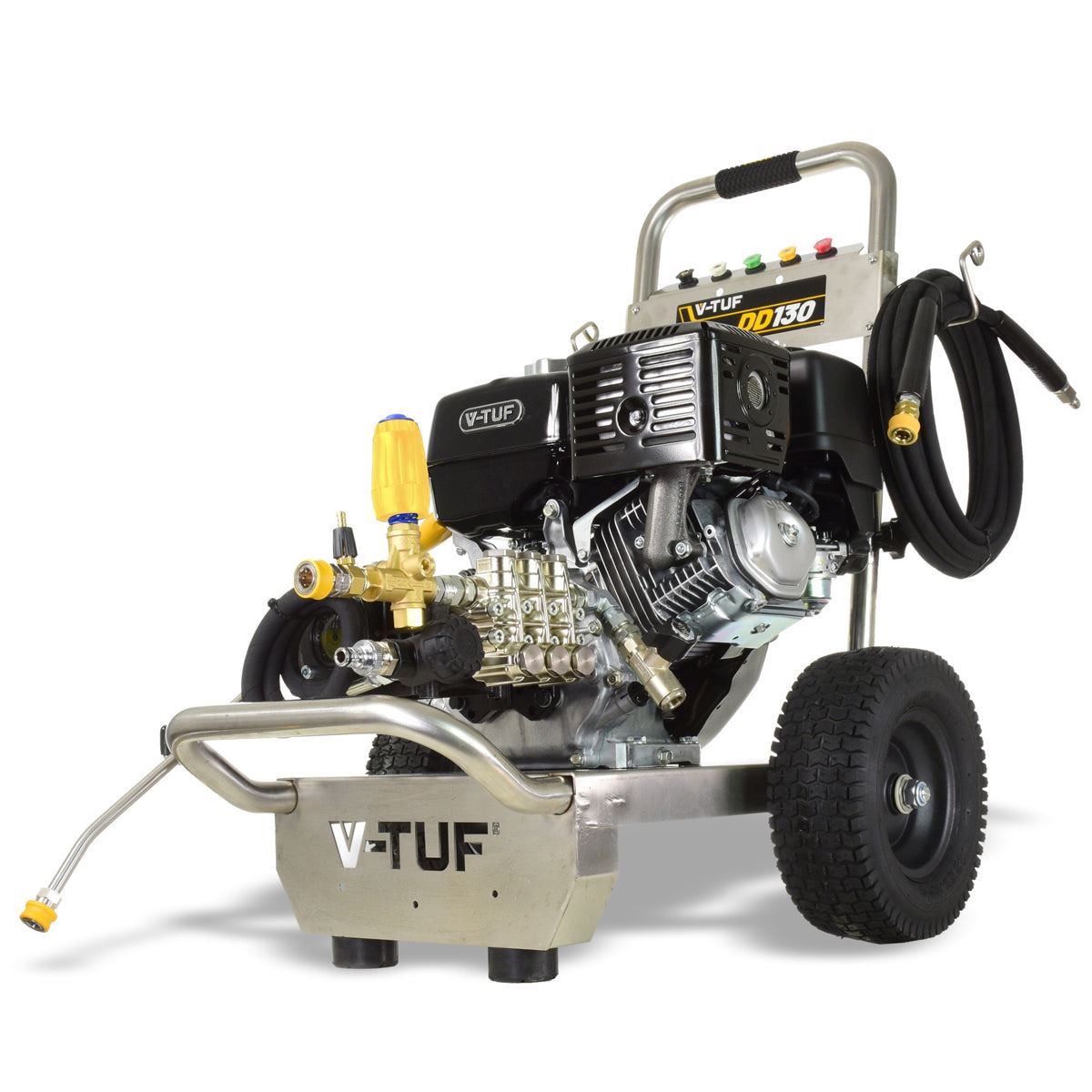 V-TUF DD130 15L/min Industrial 13HP Honda Driven Petrol Pressure Washer 4350psi & 300Bar