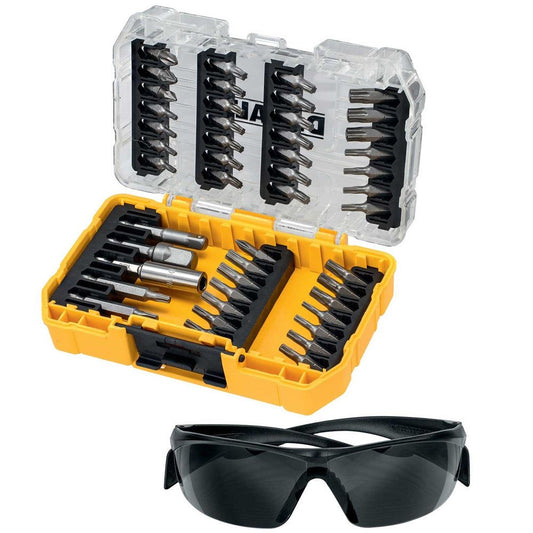DeWalt DT70704-QZ Screwdriver Bit Set 47 Piece with Safety Glasses