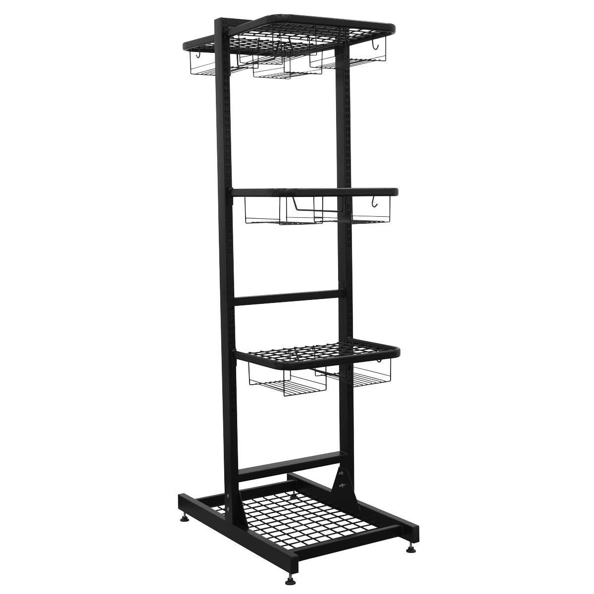 Sealey MS081FS2 Freestanding Motorcycle Helmet & Gear Storage