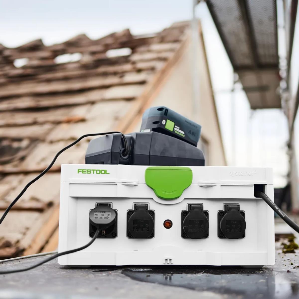 Festool SYS3-PH M 187 SYS-PowerHub Systainer with Integrated Sockets - 578574